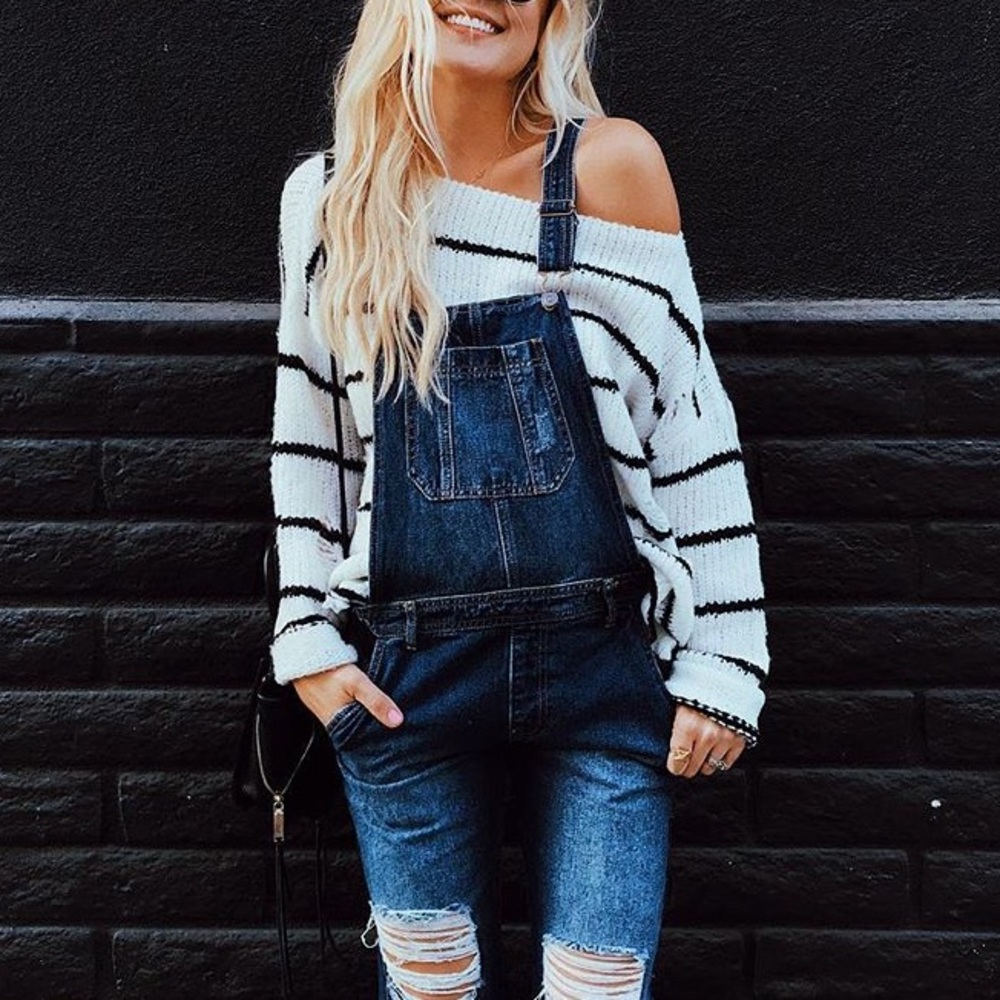 • striped sweater •